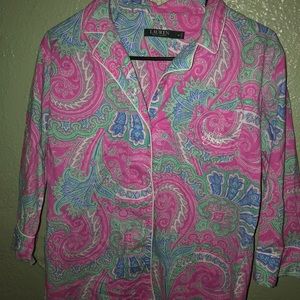 Lauren by Ralph Lauren pajamas.